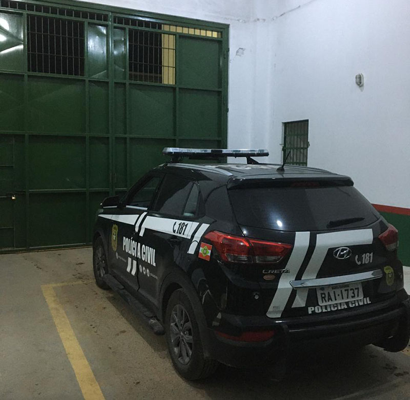 Prisão foi realizada pela Polícia Civil | Foto: Polícia Civil/Divulgação