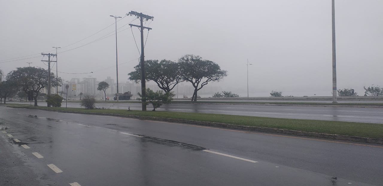 Tempo instável em Florianópolis | Foto Ewaldo Willerding/OCPNews