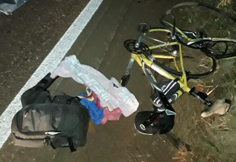 Ciclista não resistiu aos ferimentos | Foto: PMRv/Divulgação