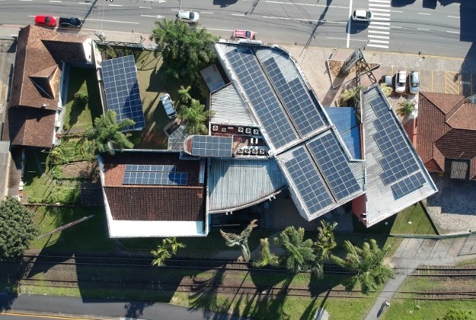Energia Solar passa a alimentar o Museu WEG de Ciência e Tecnologia em Jaraguá do Sul
