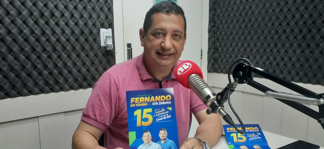 Conheça as propostas de Fernando de Fáveri, candidato a prefeito em Cocal do Sul