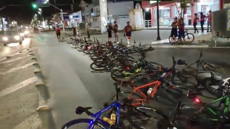 Após mais uma morte, ciclistas protestam em Criciúma