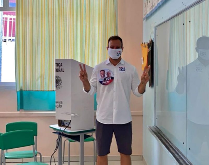 Pedrão votou em Coqueiros | Foto Marina Kremer/Divulgação