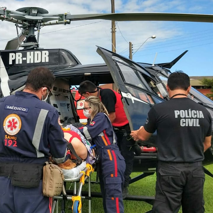 Serviço Aeromédico completa um mês auxiliando no salvamento de 20 vidas no Sul