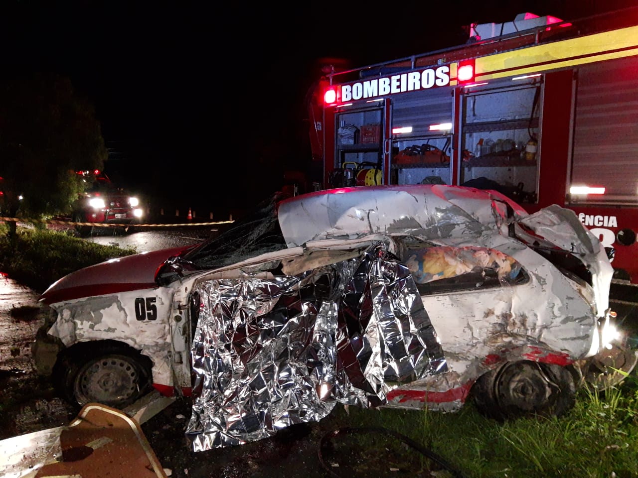 Motorista não resistiu aos ferimentos | Foto: Bombeiros/DIvulgação