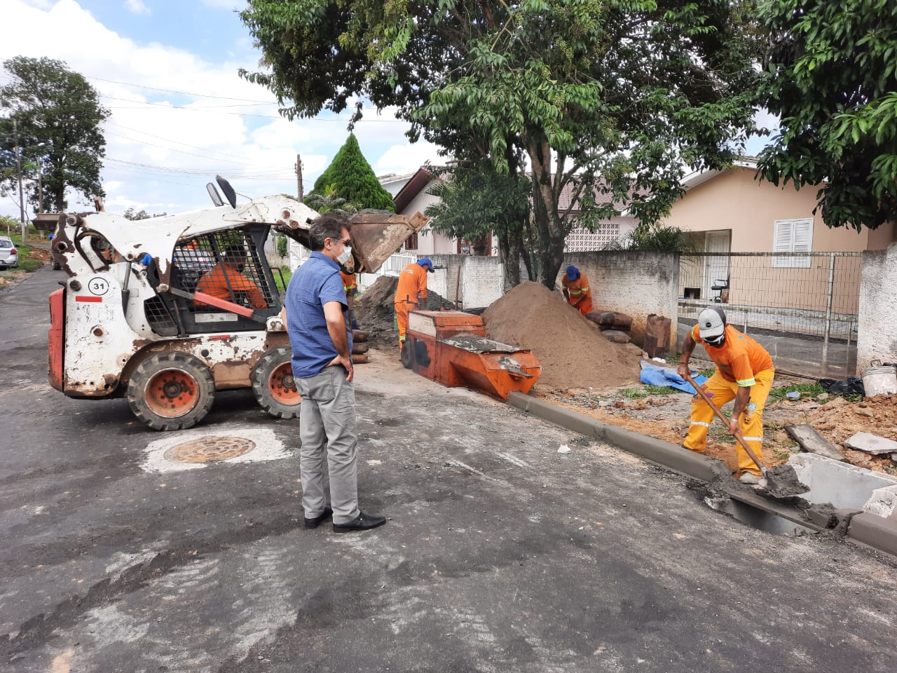 Obras de pavimentação no bairro Brasília são concluídas em Criciúma