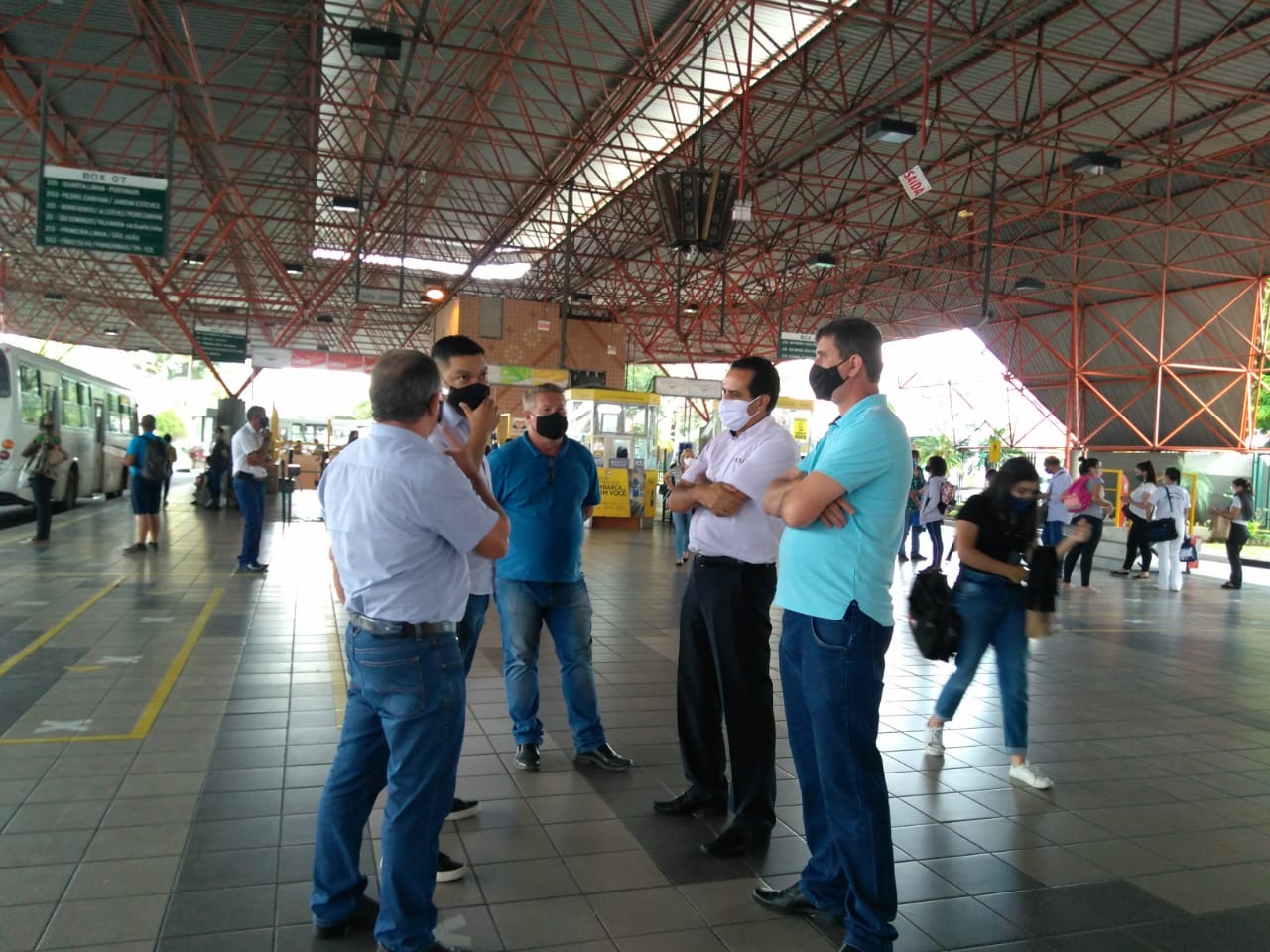 Vereadores fiscalizam operação do transporte coletivo em Criciúma