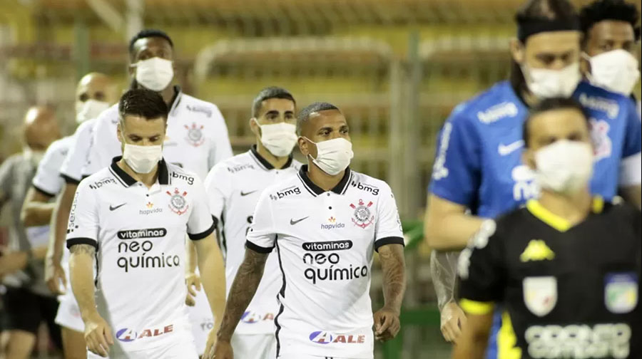 Corinthians jogou em Volta Redonda na noite de terça-feira (23) | Foto: Rodrigo Coca/Agência Corinthians