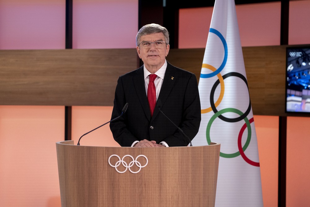 Acordo foi revelado pelo presidente do Comitê Olímpico Internacional, Thomas Bach | Foto: Divulgação/IOC Media