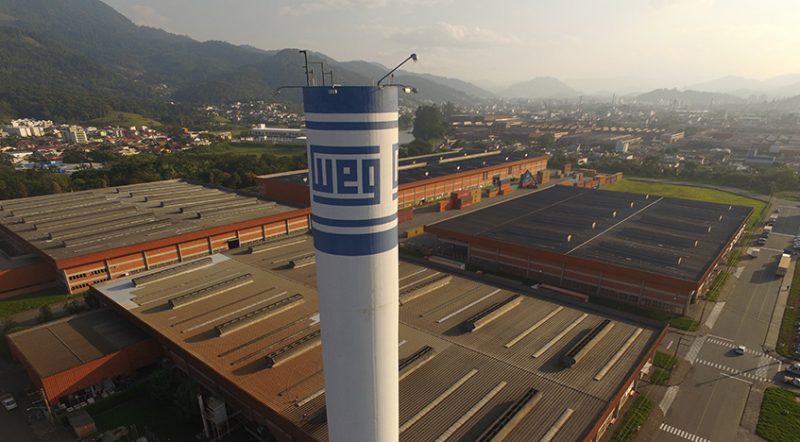 WEG fornece motores para cimenteira na Colômbia