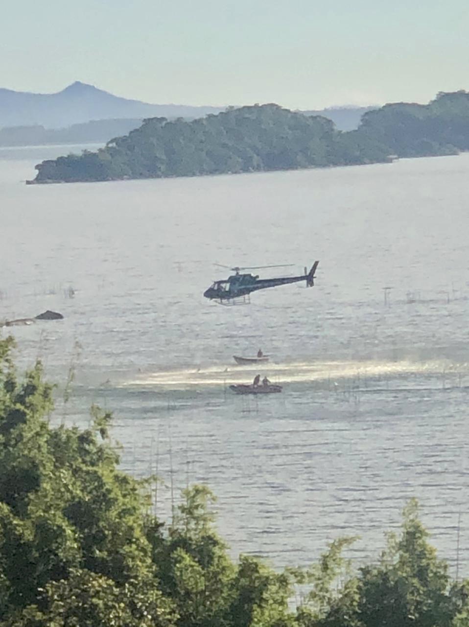 Corpo de homem que caiu de lancha é encontrado na Lagoa de Imaruí