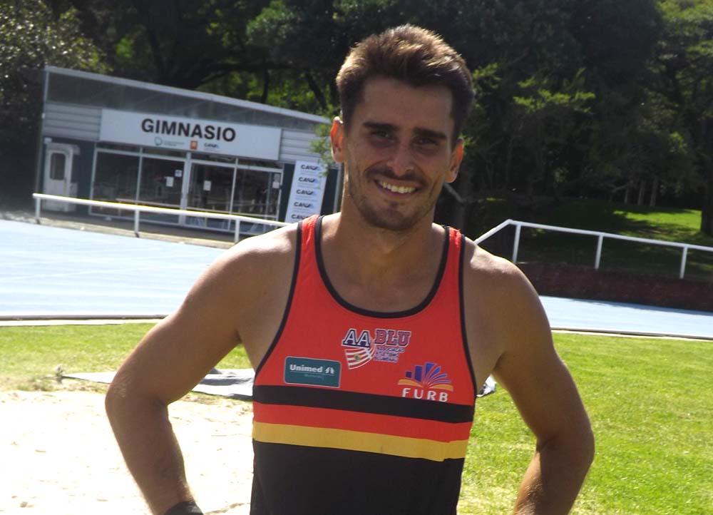 Abel Curtinove é atleta da AABLU | Foto: Divulgação
