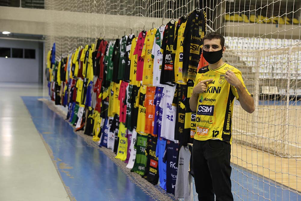 Jonas Rabuske tem 75 camisas do clube | Foto: Lucas Pavin/Avante! Esportes