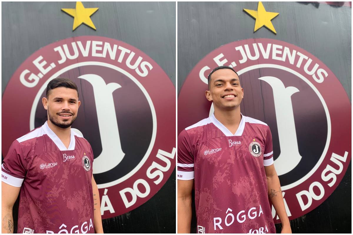 Maninho (E) e Pablo estão de volta ao Tricolor | Fotos: Divulgação/Juventus
