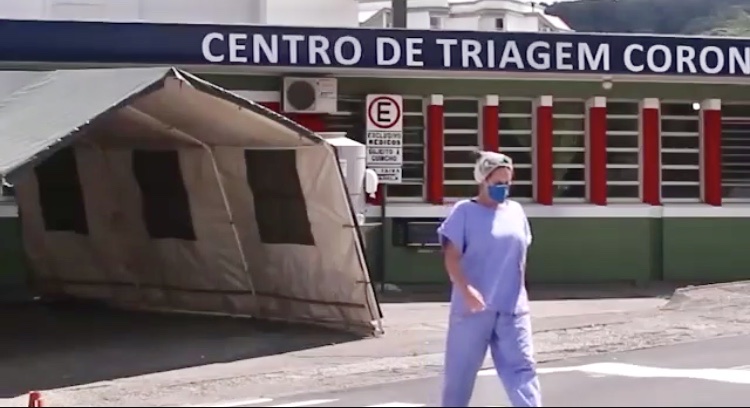 Covid-19: Aumenta o número de infectados ativos em Criciúma