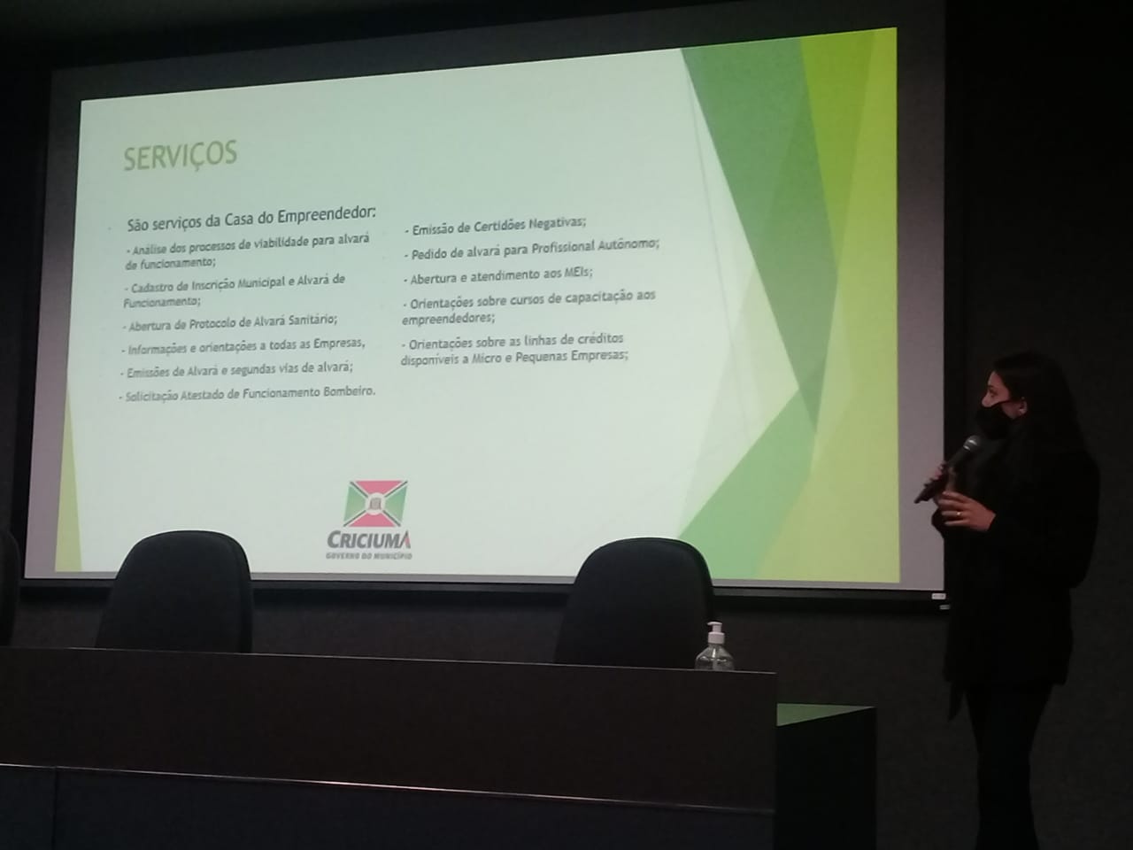 Conexão Criciúma: prefeitura aproxima da população o trabalho da Casa do Empreendedor