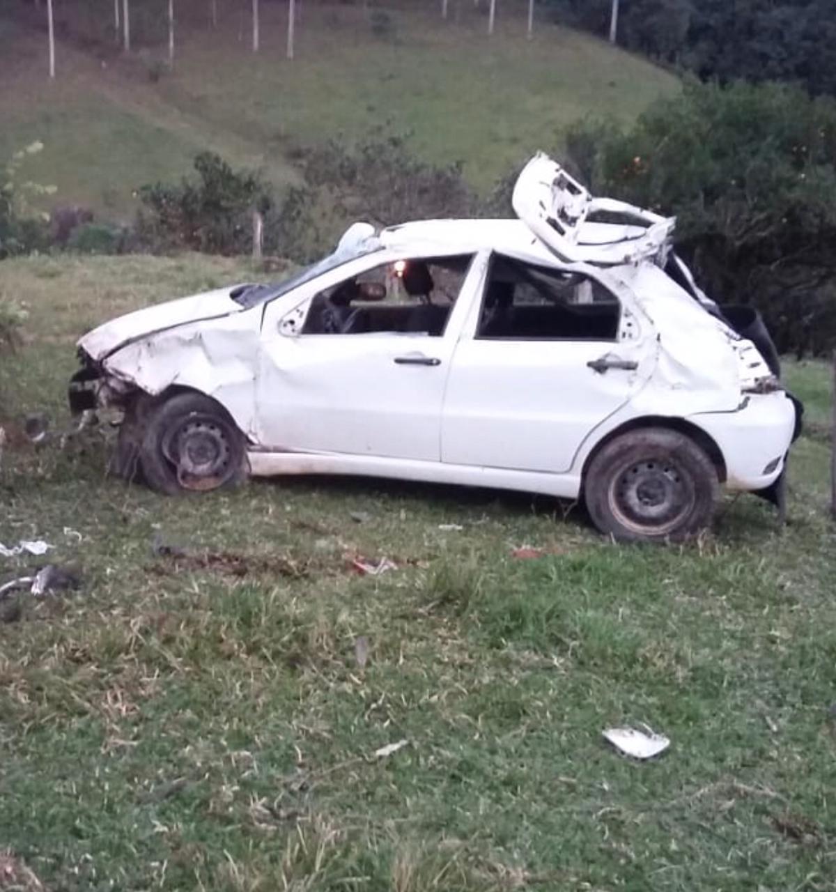 Idoso morre após capotar veículo no município de São Martinho