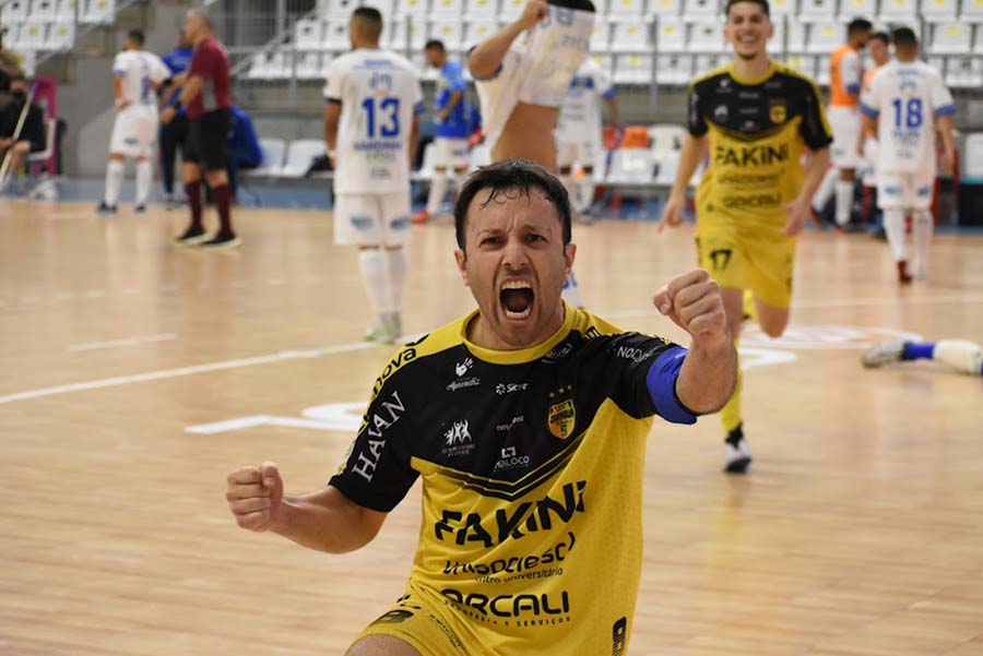 Fixo e capitão foi decisivo para vitória na Arena | Foto: Paulinho Sauer/Jaraguá Futsal
