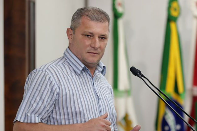 Marcio de Marco participou de sessão nesta terça-feira (27) | Foto: Divulgação/Câmara de Vereadores