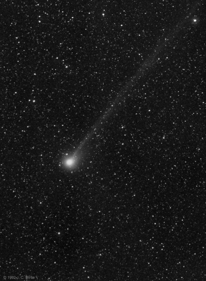 Cometa Swift/Tuttle 1992
 Foto: Divulgação/John C. Mirtle.