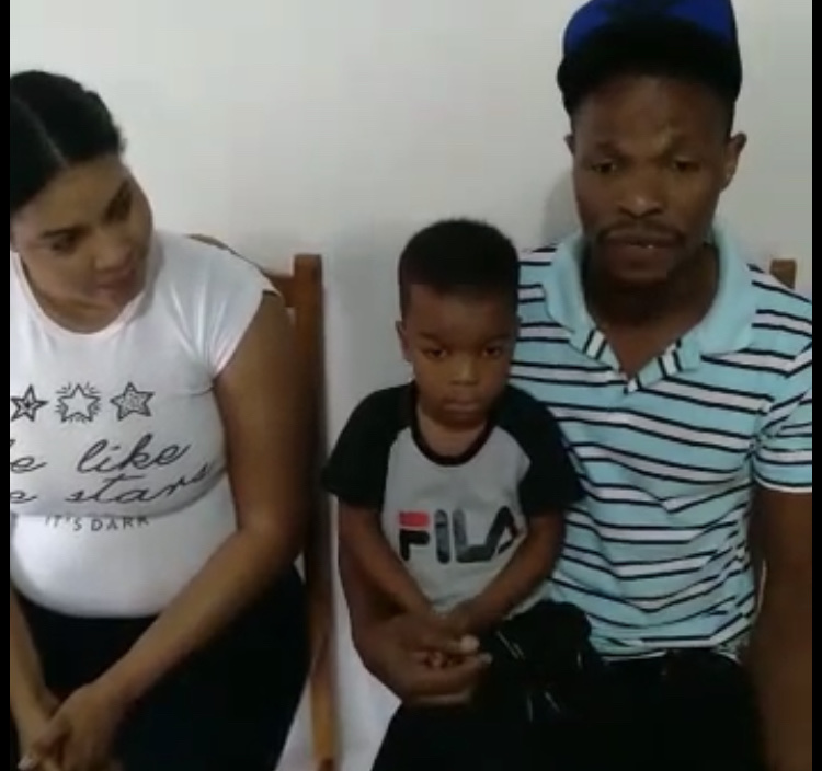 Em vídeo, casal de haitianos reforça pedido de ajuda para trazer os filhos para SC