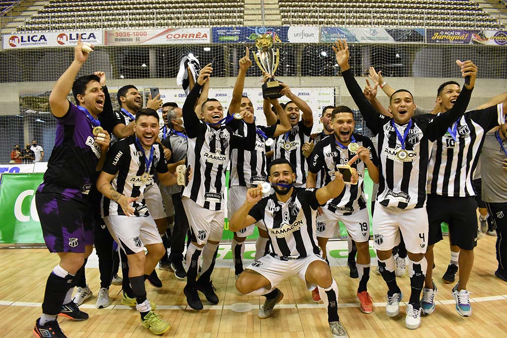 Ceará fez a festa na Arena | Foto: Paulinho Sauer/Jaraguá Futsal