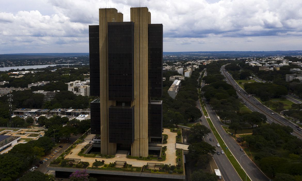 Edifício-Sede do Banco Central em Brasília
Crédito: Marcello Casal JrAgência Brasil