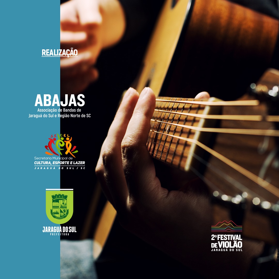 Jaraguá do Sul anuncia programação do 2º Festival do Violão