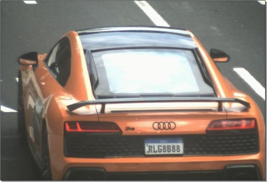 Audi R8, um dos veículos da coleção do traficante, é avaliado em R$ 1,6 milhão | Foto: PCSC/Divulgação 