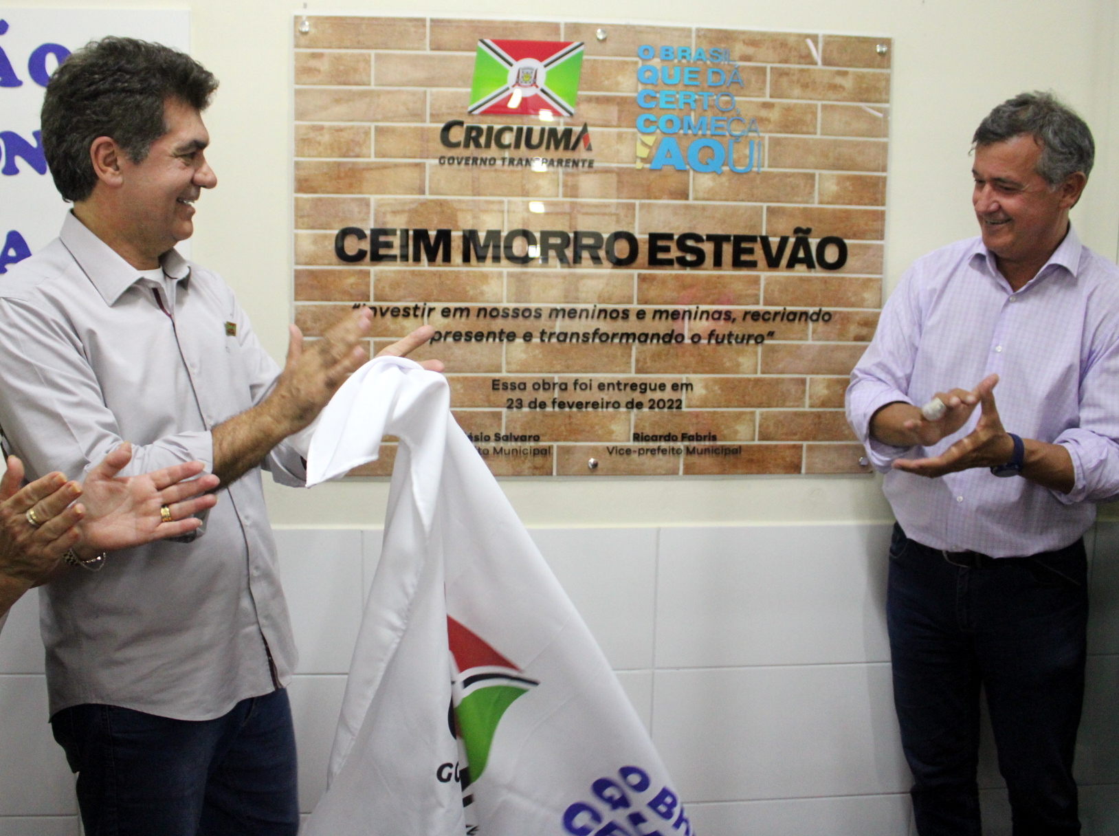 CEI Morro Estevão, em Criciúma, é entregue para comunidade