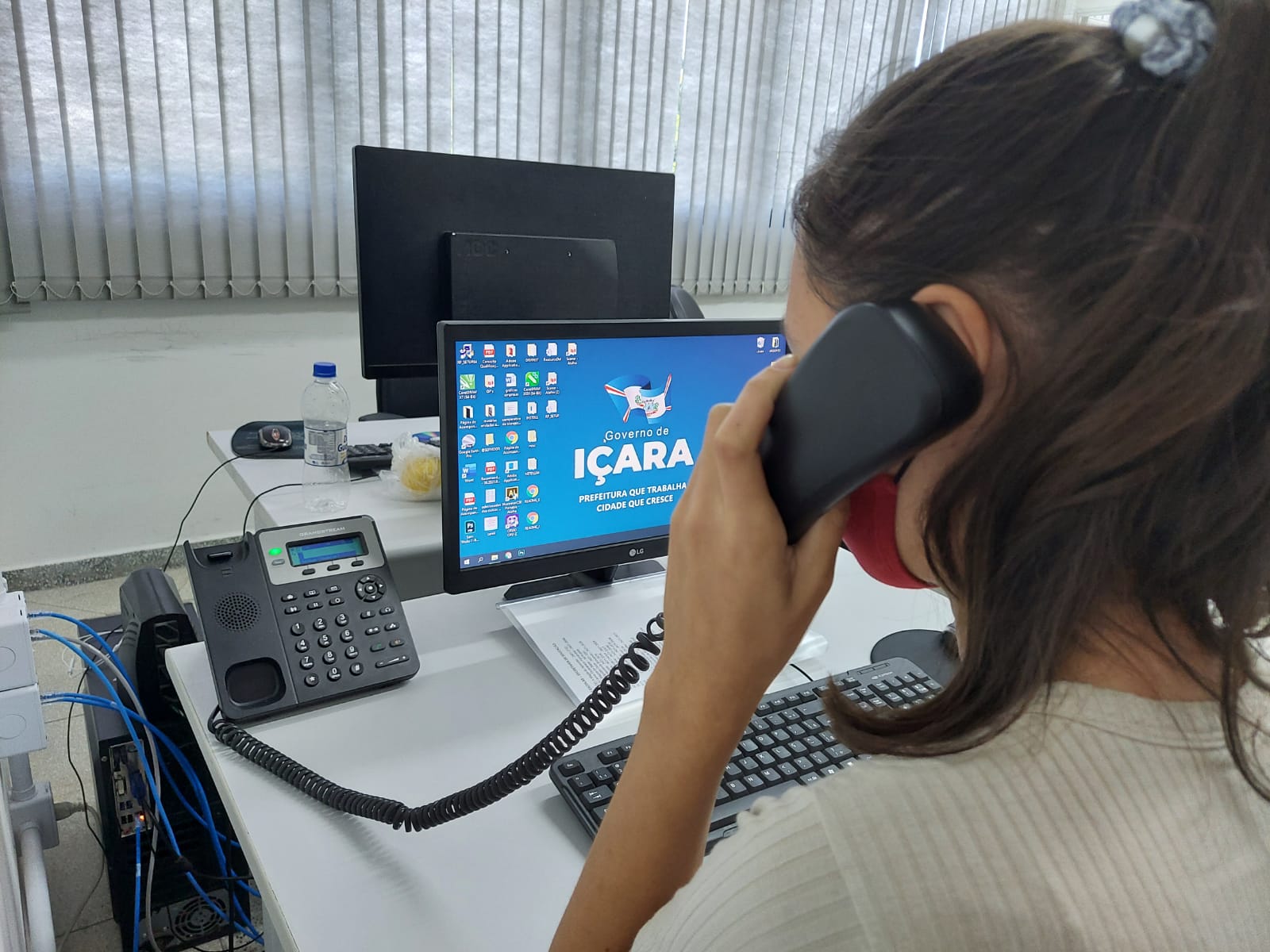 Devido a um furto, prefeitura de Içara está sem contato via telefone