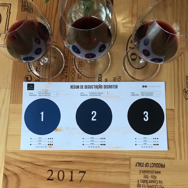 Régua de degustação de vinhos chega a Blumenau
