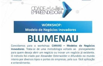 Evento gratuito debate modelos de negócios inovadores em Blumenau