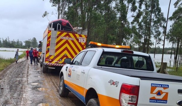 Chuvas em SC: 22 municípios já decretaram situação de emergência