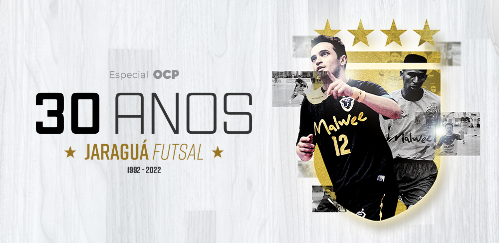 Conheça os 30 anos de história, conquistas e emoções do Jaraguá Futsal
