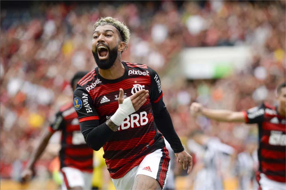 Gabigol, do Flamengo, aparece no topo do ranking | Foto: Divulgação/Flamengo