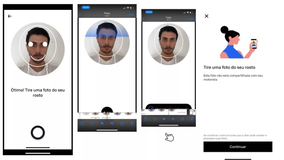 Uber exigirá selfies para quem optar pelo pagamento em dinheiro