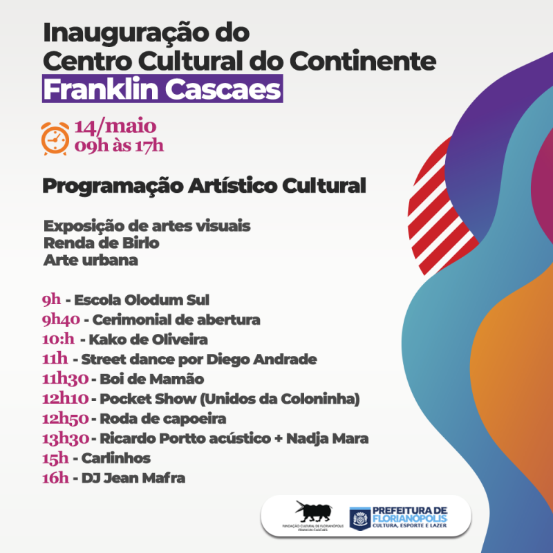 Centro Cultural do Continente Franklin Cascaes será inaugurado sábado