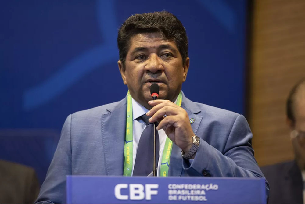 Presidente da CBF, Ednaldo Rodrigues quer penas mais duras para casos de racismo | Foto: Lucas Figueiredo/CBF