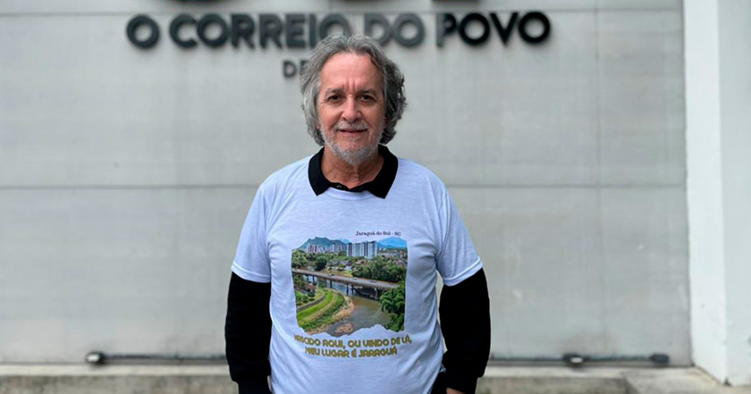 Coluna assinada por João Andrade irá mostrar histórias de quem escolhe Jaraguá do Sul como lar