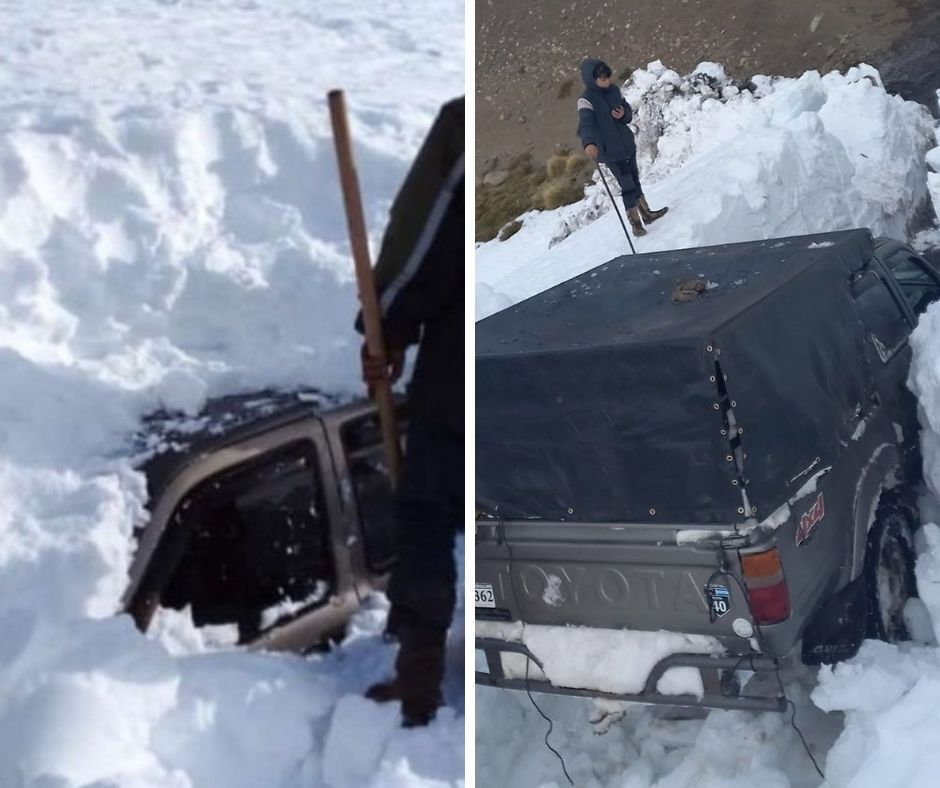 Peão morre congelado e agarrado aos animais, soterrados por nevasca na Argentina