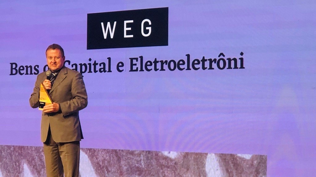 WEG recebe prêmio Melhores do ESG