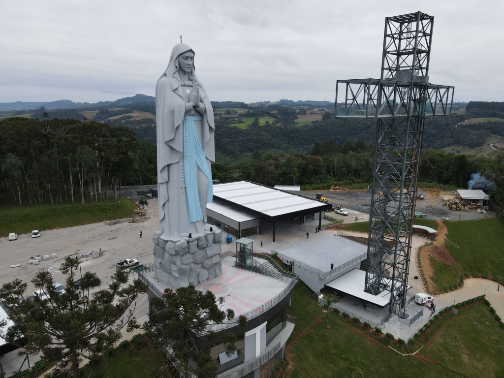 Santuário Nossa Senhora de Lourdes e do Louvor será inaugurado este mês