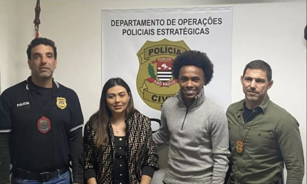 Willian prestou depoimento no Departamento de Operações Policiais Estratégicas | Foto: Divulgação/Dope