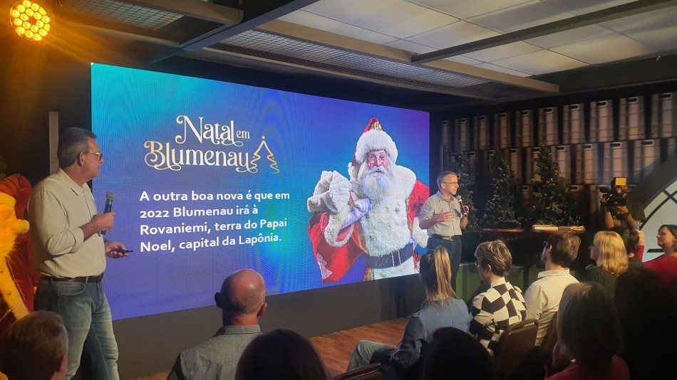 Com temática “Um caminho para Lapônia", Natal em Blumenau traz novidades