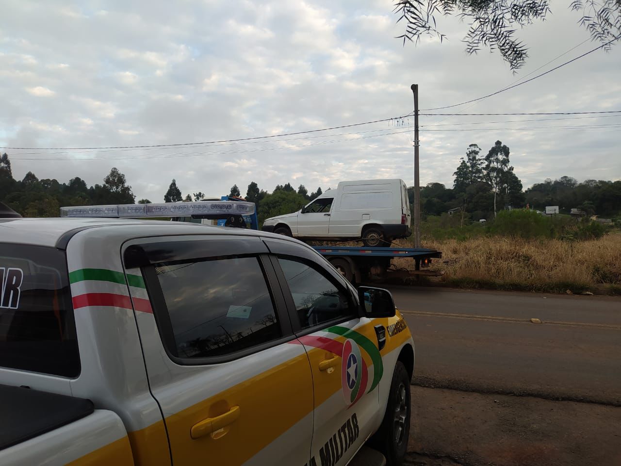 Polícia Militar Rodoviária flagra veículo com R$ 49 mil em débitos em SC