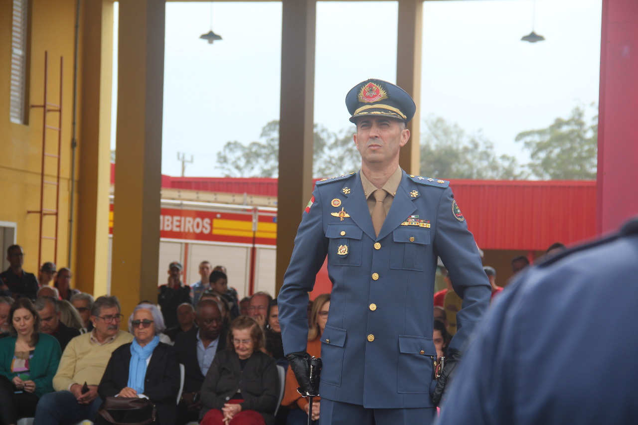 Corpo de Bombeiros de Araranguá conta com novo comandante