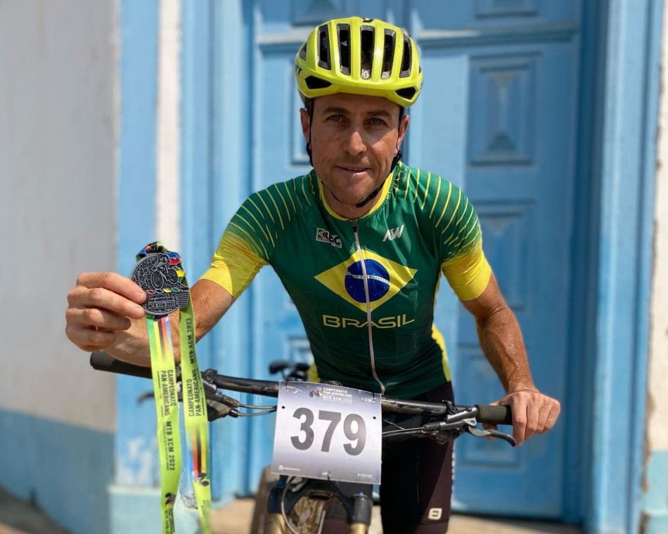 Blumenauense Marcelo Moser é Campeão Pan-Americano de Mountain Bike XCM