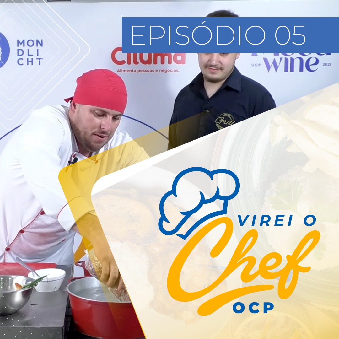Confira o quinto episódio do reality "Virei o Chef" com o participante Eduardo Gesser