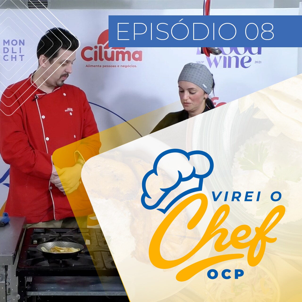 Confira o oitavo episódio do reality "Virei o Chef" com a participante Vivian Vaghetti de Oliveira